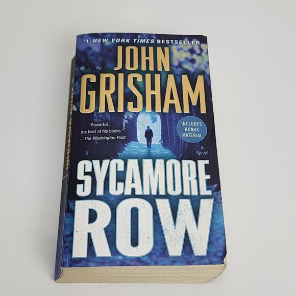 Sycamore Row (by John Grisham) Suspense Legal Thriller Paperback Book - Picture 1 of 5